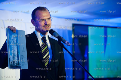 Gdansk. Wrzeszcz. Uroczystosc wmurowania kamienia wegielnego...