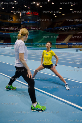 Sopot. Ergo Arena. Test Coopera zorganizowany przez...