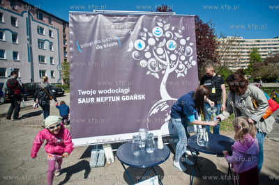 Gdansk. Przymorze. Festyn dla dzieci pt. Wodna Kraina...