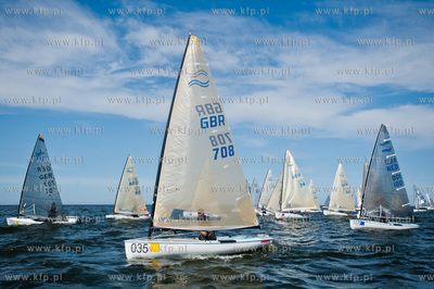 Sopot. Mistrzostwa Swiata Finn Masters. Regaty klasy...