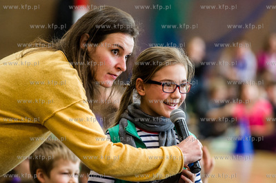 Gdansk Chelm. Sala gimnastyczna Szkoly Podstawowej...