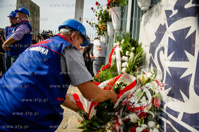 Gdansk. Obchody 35 lecia podpisania Porozumien Sierpniowych....