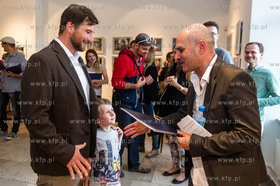 Gdansk. Nadbaltyckie Centrum Kultury. Uroczystosc wreczenia...