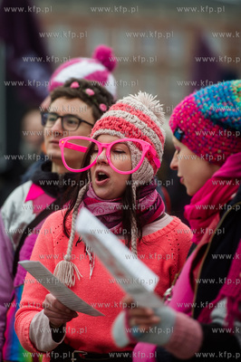 Gdansk. Plac Solidarnosci. Trojmiejska Manifa 2016...