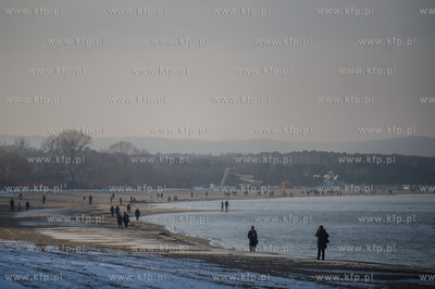 Gdańsk. Plaża w Brzeźnie.
16.02.2017
fot. Mateusz...
