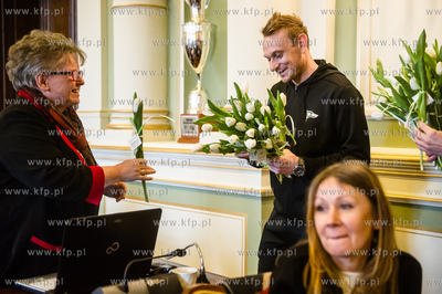 Gdansk. Nowy Ratusz. XXXVI Sesja Rady Miasta Gdanska....