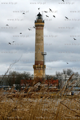 Swinoujscie. Latarnia morska  27.11.2007 Fot. Artur...