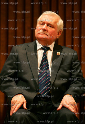 Wizyta Lecha Walesy w Szczecinie, gdzie podczas uroczystej...