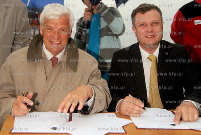 Molo w Sopocie. Uroczyste podpisanie umowy o dofinansowaniu...