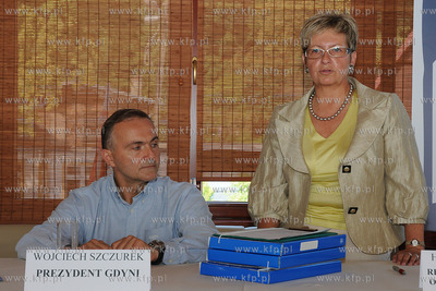 Dzisiaj w Gdyni - Orlowie, niemal u stop klifu - Prezydent...