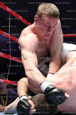 Gdynia, Gala Best of the East. Nz. walka pomiedzy Piotrem...