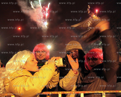 Powitanie Nowego Roku w Kolobrzegu odbylo sie jak co...