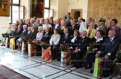 W Ratuszu Glownego Miasta odbyly sie uroczystosci jubileuszowe...