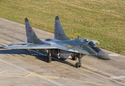 22 Baza Lotnictwa Taktycznego w Malborku.Trzy samoloty...