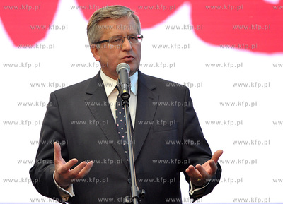 Sopot Opera Lesna. Prezydent Bronislaw Komorowski uczestniczyl...