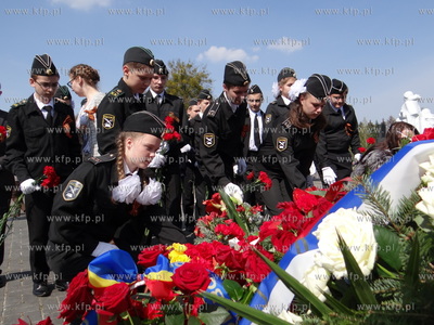 Uroczystosci z okazji zakonczenia II wojny swiatowej...