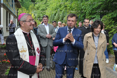 Uroczyste otywarcie Okna Zycia w budynku Domu Hospicyjnego...