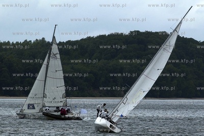 Sopot. Zatoka Gdanska k. Molo. Energa Sopot Match Race...
