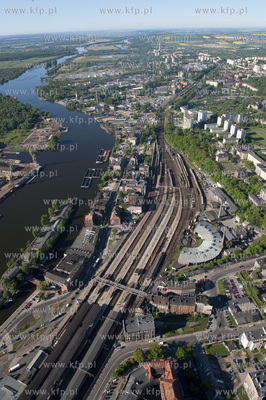 Szczecin z lotu ptaka. 13.05.2009r fot. Kacper Kowalski...