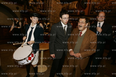 Gdansk. Obchody 80 urodzin Guntera Grassa. W Dworze...