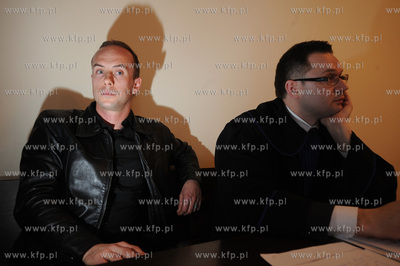 Adam Darski - wokalista, lider metalowej grupy BEHEMOT...