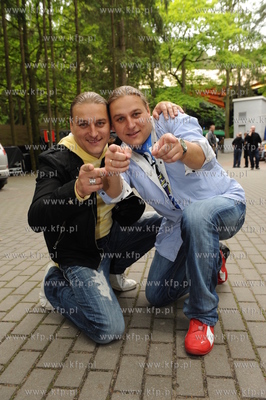 Top-Trendy, nz od lewej Lukasz i Pawel Golec. 26.06.2009...