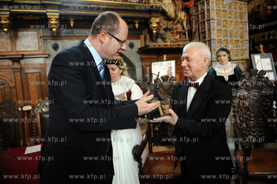 Gdansk. Jak co roku, z okazji urodzin Jana Heweliusza,...