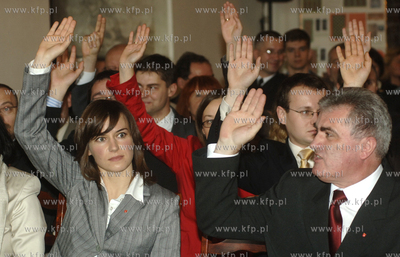 Sesja inauguracyjna Rady Miasta Gdanska w Ratuszu Glownomiejskim....