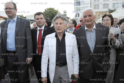 Sopot. Festiwal Gwiazd. Nz. Prezydent Gdansk, Pawel...