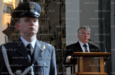 Gdansk. Kosciol sw. Mikolaja. Msza zalobna za posla...