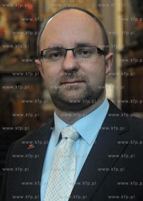 Gdansk, Dwor Artusa. Prezentacja przyszlych radnych...