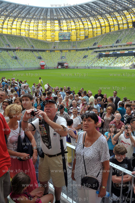 Dzien otwarty nowego gdanskiego stadionu PGE Arena,...