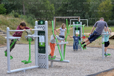 Silownia zewnetrzna w Sulminie na Kaszubach. 16.08.2013...