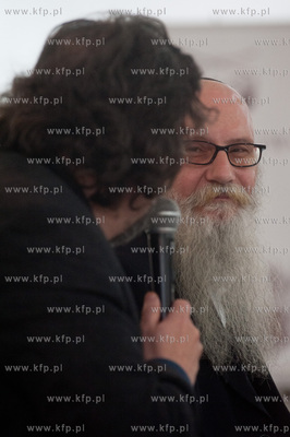 Wrzeszcz, Synagoga. Promocja ksiazki Mieczyslawa Abramowicza...