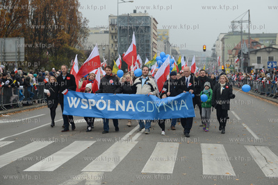 Gdynia. Obchody 100-lecia odzyskania niepodleglosci...