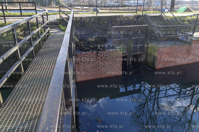 Biskupia Górka w Gdańsku. ul. Zaroślak i kanał...