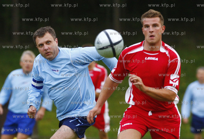 Sopot. Mecz pierwszej rundy w rozgrywek Pucharu Polski....