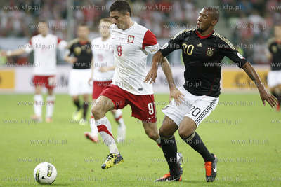 Gdansk. Stadion pilkarski PGE Arena. Mecz towarzyski...