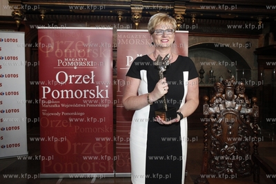 Gdansk. Dwor Artusa. Gala wreczenia Orlow Pomorskich...