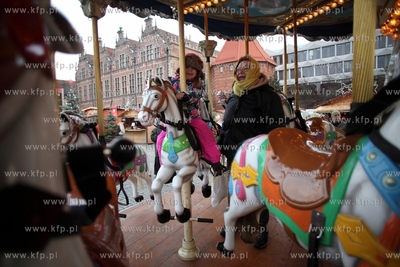 Jarmark Bozonarodzeniowy na Targu Weglowym w Gdansku.
11.12.2013
fot....