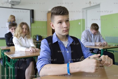 Gimnazjum nr. 50 w Gdańsku. Egzamin z matematyki i...