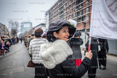 Gdańsk. Parada  na 100-lecie odzyskania niepodległości....