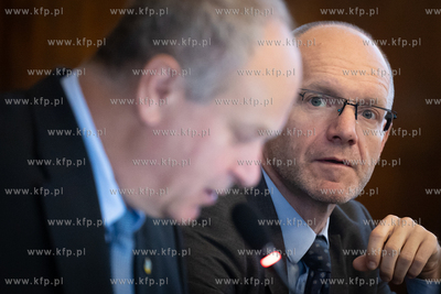 Sesja Rady Miasta Sopotu. Nz. wiceprzewodniczący Rady...