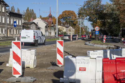 Remont prawie kilometrowego odcinka alei Grunwaldzkiej...