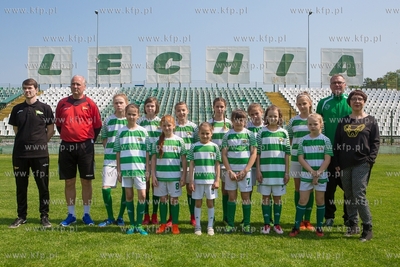 Drużyna piłkarek Biało-Zielone Lechia Gdańsk. 12.05.2018...