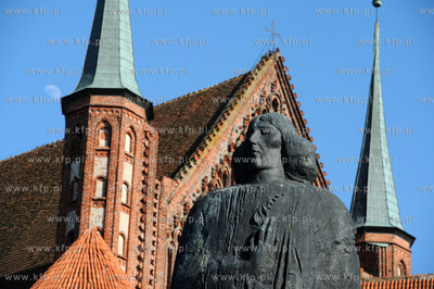 Frombork, Wzgorze Katedralne. Gotycka katedra pw. Wniebowziecia...