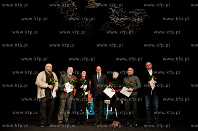 Gdansk. Teatr Wybrzeze. Uroczystosc uroczystosc wreczenia...