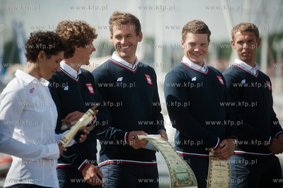 Sopot - molo. Przystan Jachtowa. Uroczystosc slubowania...