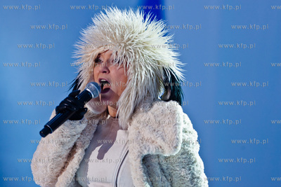 Gdansk. Dlugi Targ. Swiateczny koncert Cala Polska...