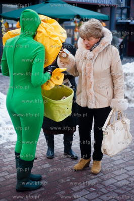 Gdansk. Podwale Grodzkie. Swiatowy Dzien Wody. Wspolna...